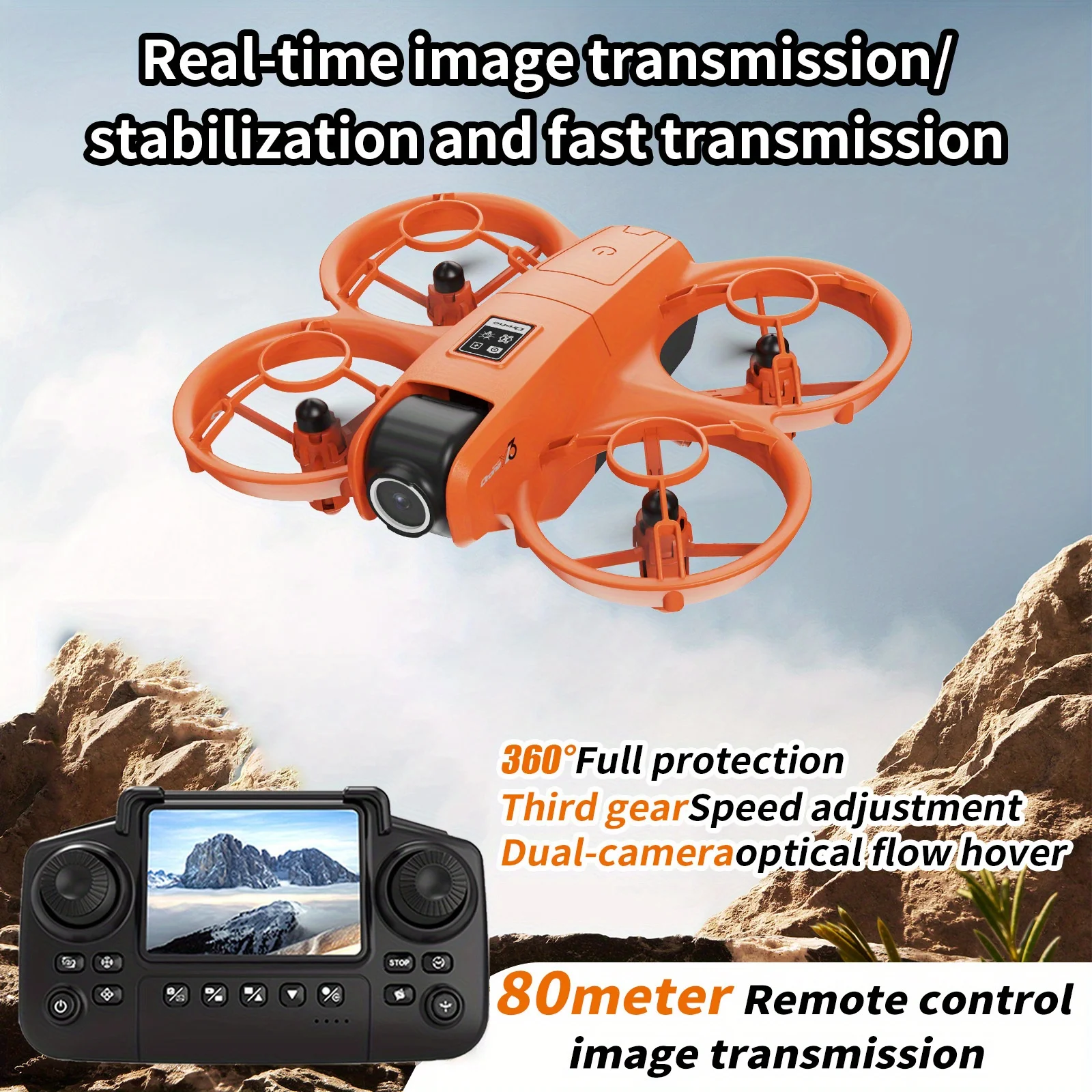 Drone Racing Camera - Dron de Viaje Plegable YL3, Cámaras
