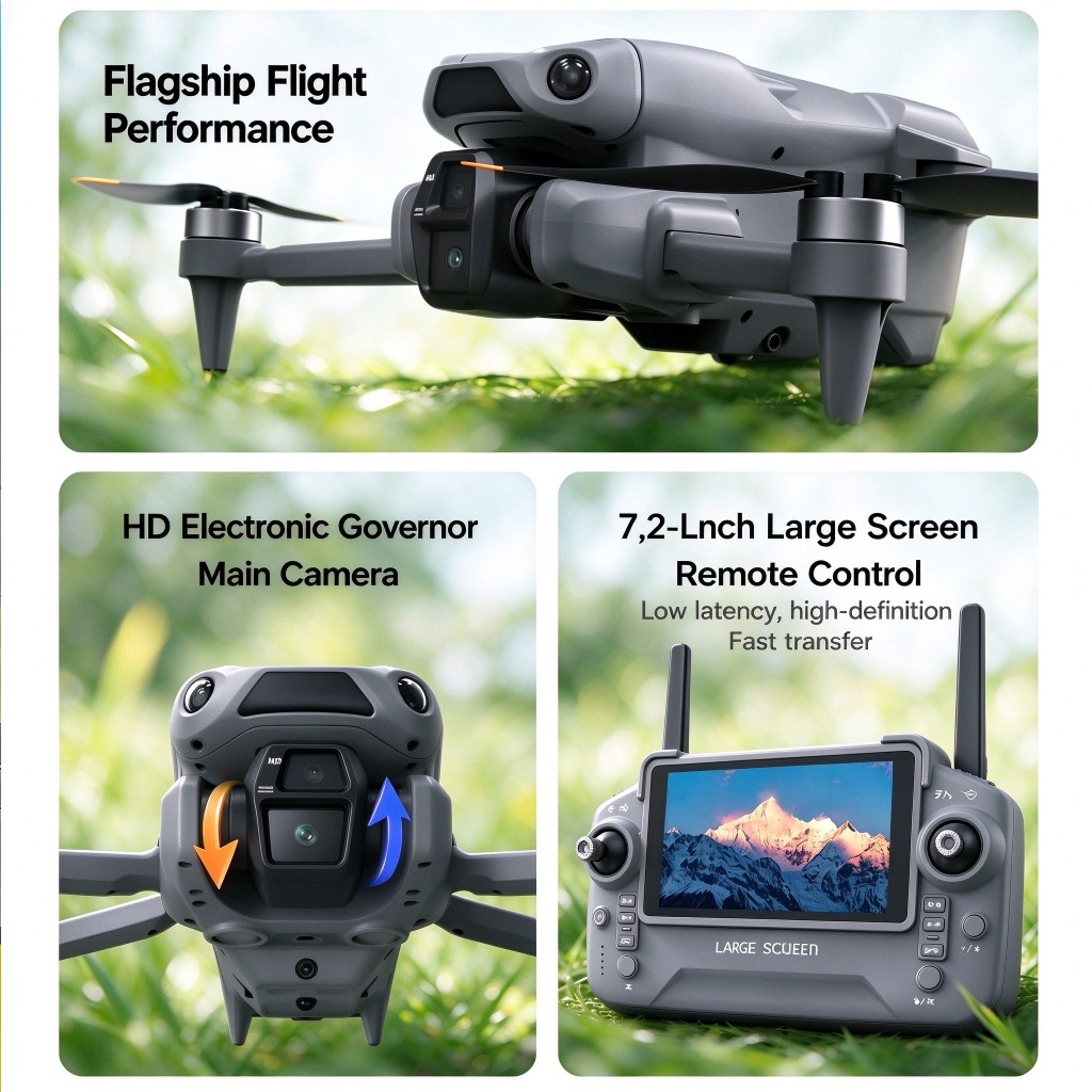 Nuevo Dron GPS LF682 MAX Profe - Drone Racing Camera reseña y precio