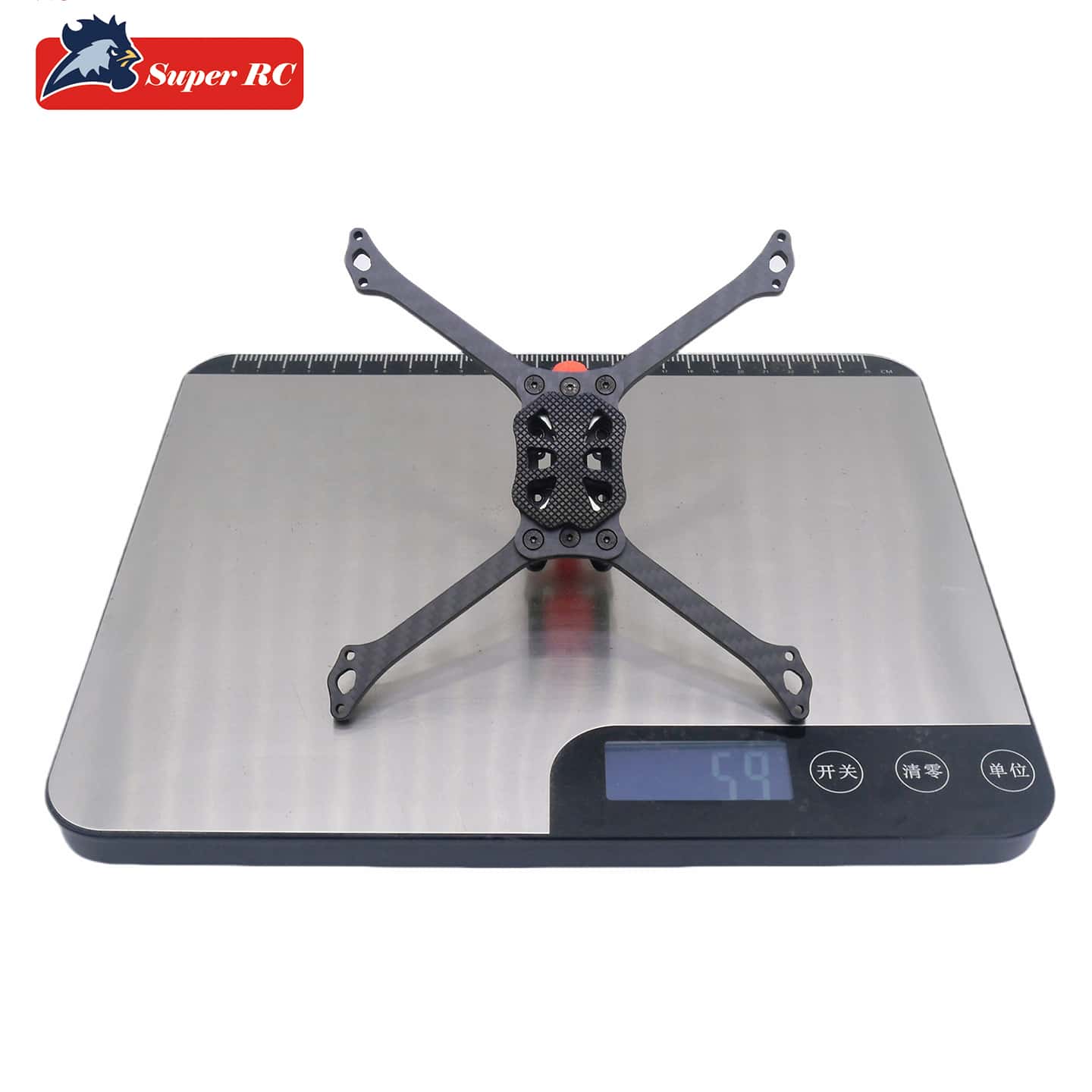 SuperRC 533 Ultra, chasis de 5 - Drone Racing Gate reseña y precio